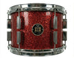 Rack tom 8" x 10" SPARKLE Ruby Red