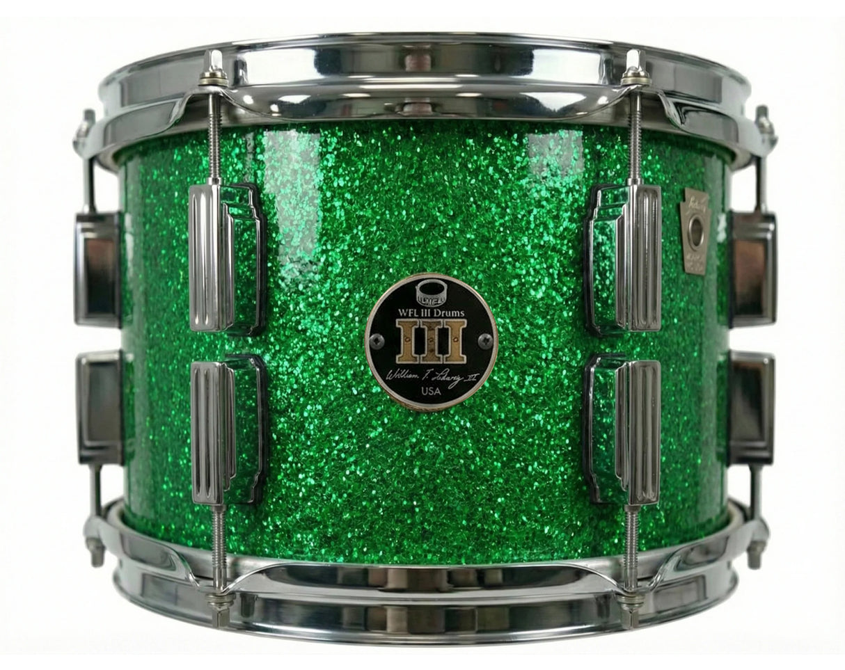 Rack tom 8" x 10" SPARKLE Emerald City Green