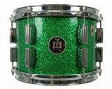 Rack tom 8" x 10" SPARKLE Emerald City Green