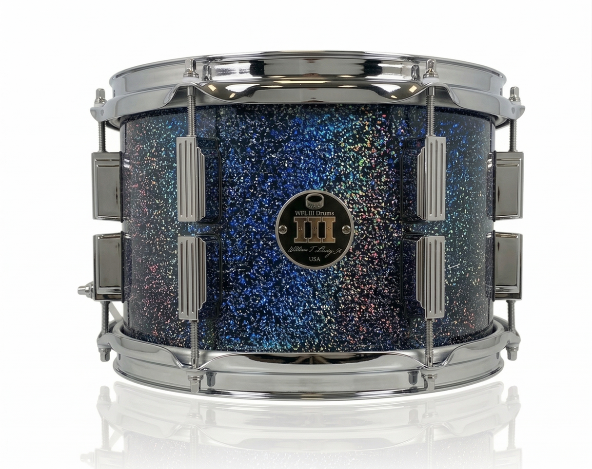 Rack tom 8" x 10" GALAXY SPARKLE Piano Black