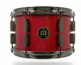 Rack tom 8" x 10" GALAXY SPARKLE Ruby Red