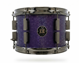 Rack tom 8" x 10" GALAXY SPARKLE Deep Purple