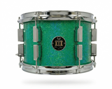 Rack tom 8" x 10" GALAXY SPARKLE Emerald City Green