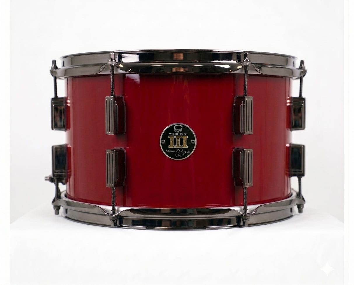 Rack tom 8" x 12" SOLID COLORS Ruby Red