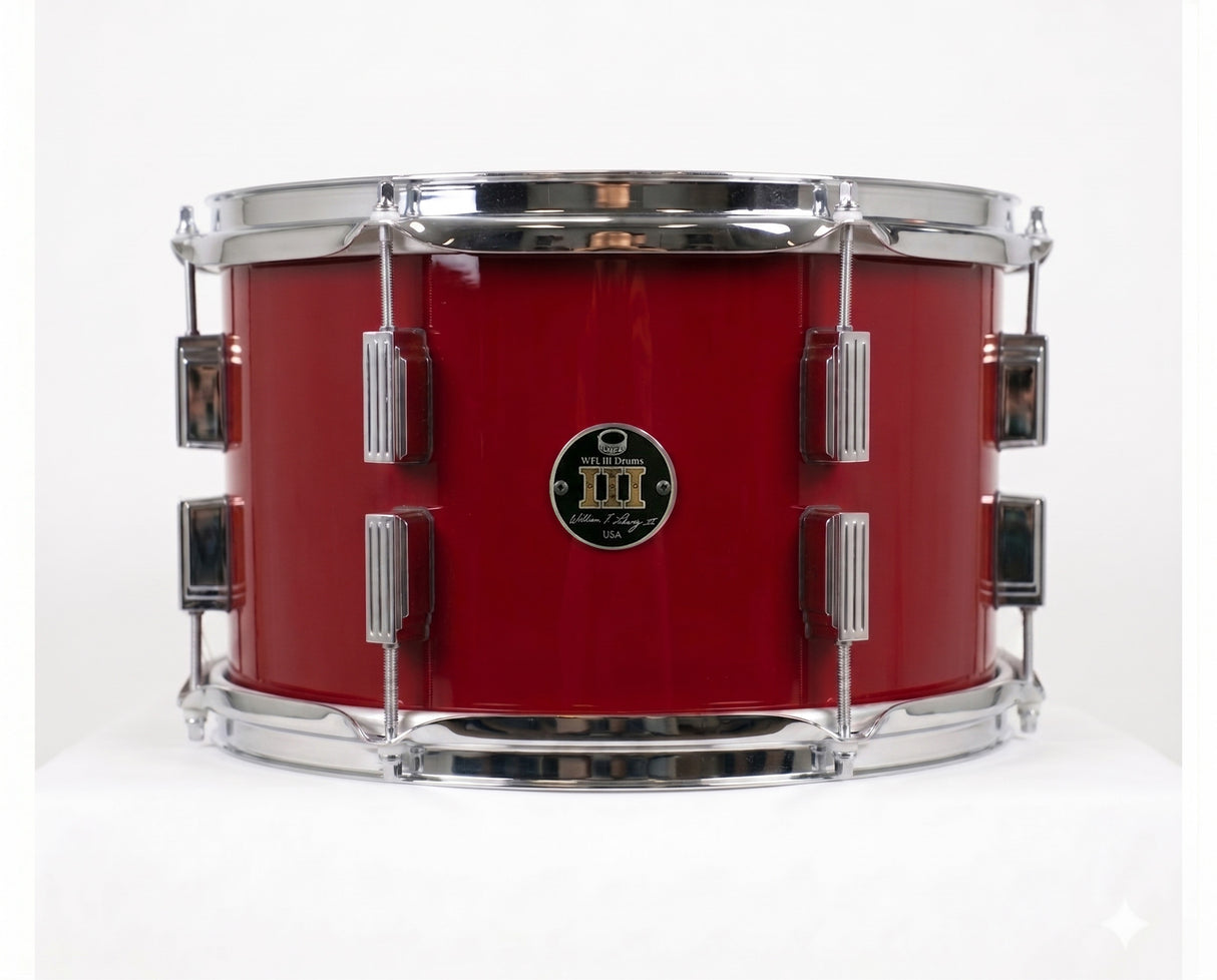 Rack tom 8" x 12" SOLID COLORS Ruby Red