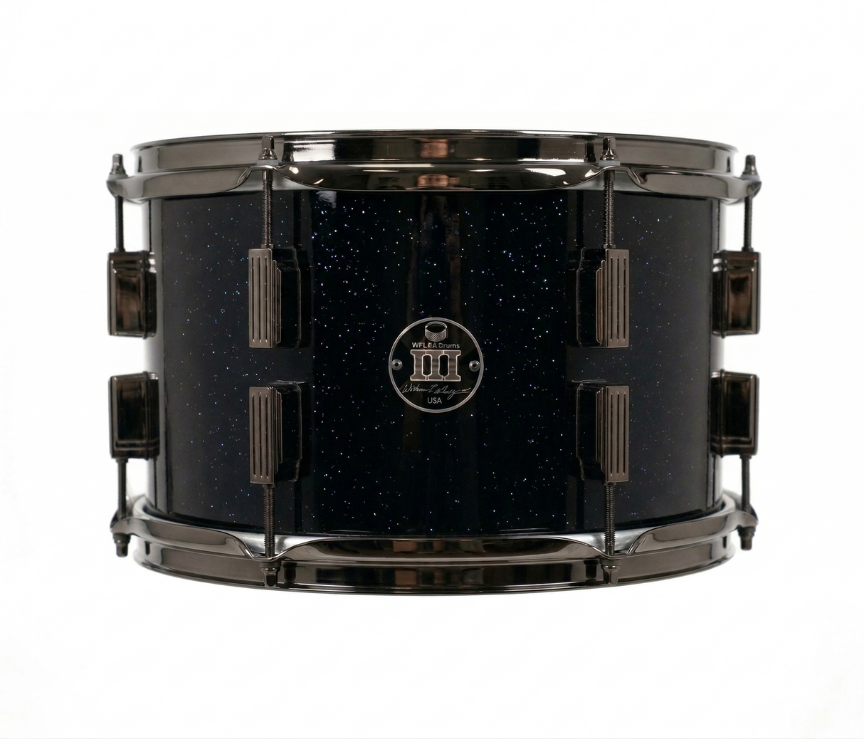 Rack tom 8" x 12" SPARKLE Piano Black