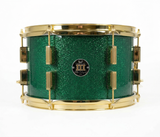 Rack tom 8" x 12" SPARKLE Emerald City Green