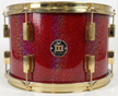 Rack tom 9" x 13" GALAXY SPARKLE Ruby Red