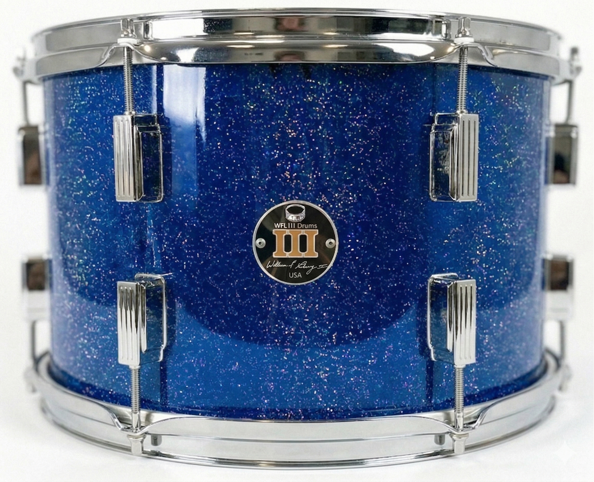 Rack tom 9" x 13" GALAXY SPARKLE B3 Blue
