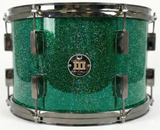 Rack tom 9" x 13" GALAXY SPARKLE Emerald City Green