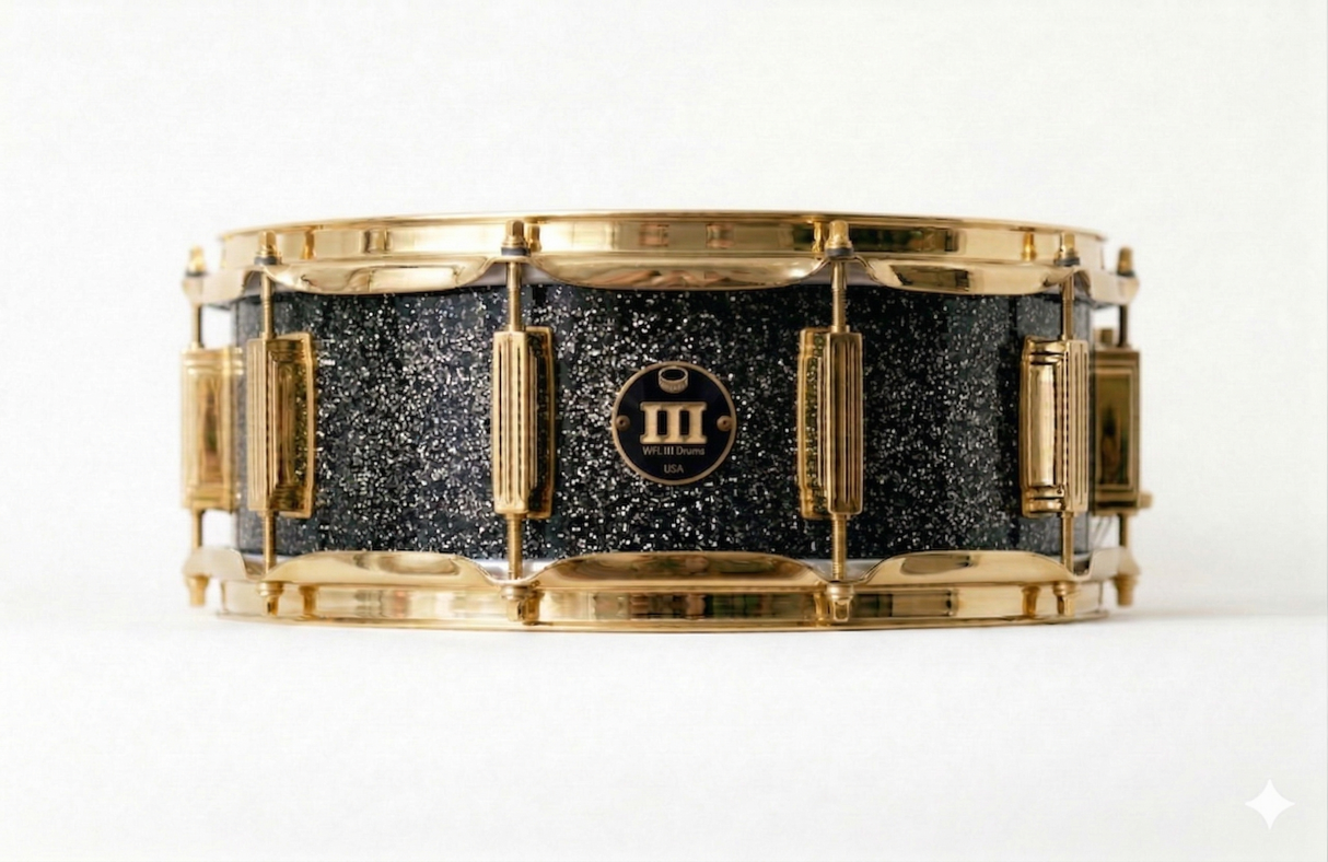 Snare 5.5" x 14" SPARKLE Piano Black