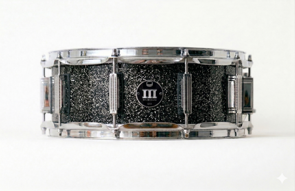 Snare 5.5" x 14" SPARKLE Piano Black