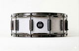 Snare 5.5" x 14" GALAXY SPARKLE Arctic White