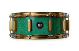 Snare 5.5" x 14" GALAXY SPARKLE Emerald City Green