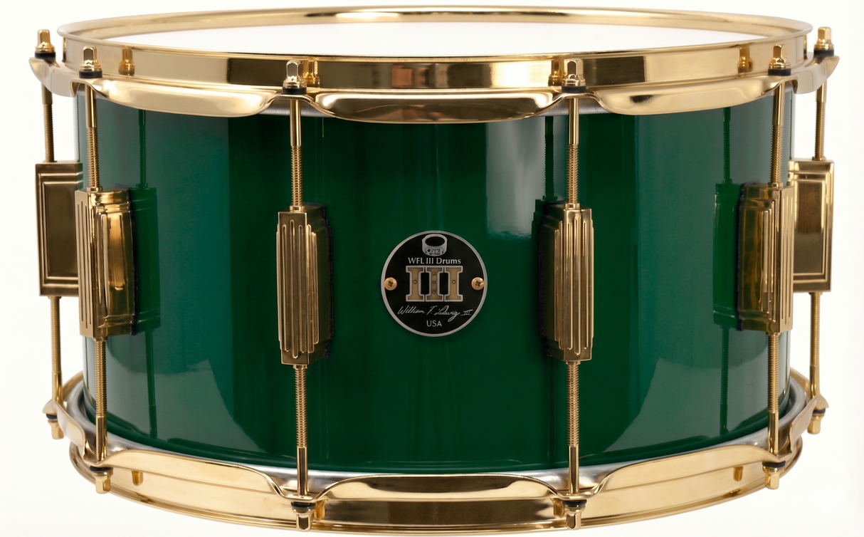 Snare 8" x 14" SOLID COLORS Emerald City Green