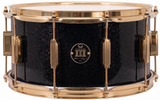 Snare 8" x 14" SPARKLE Piano Black