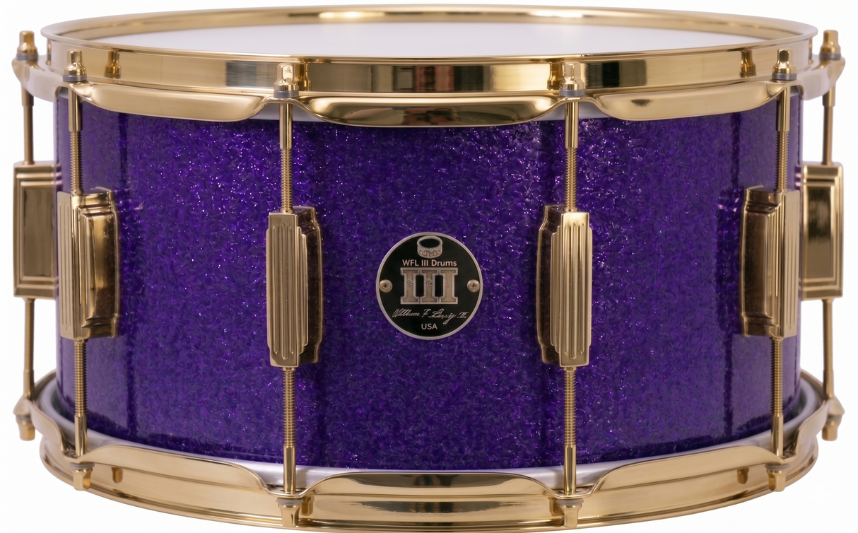 Snare 8" x 14" SPARKLE Deep Purple