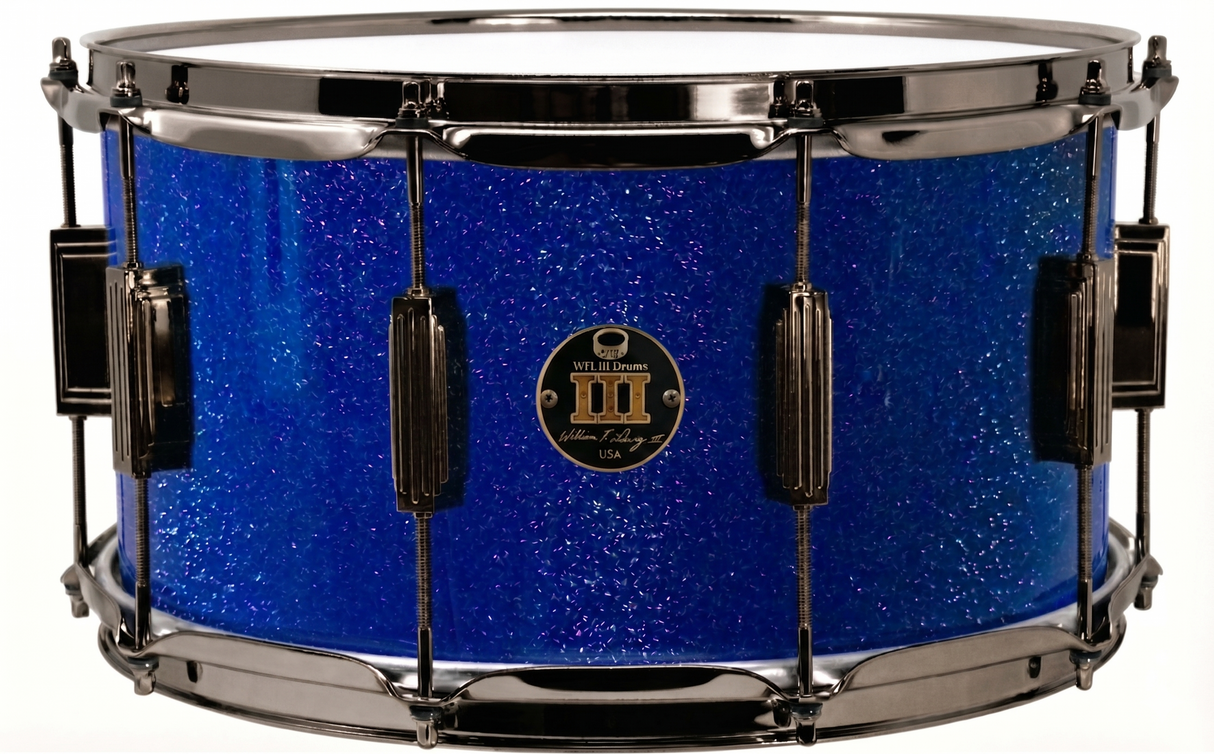 Snare 8" x 14" GALAXY SPARKLE B3 Blue