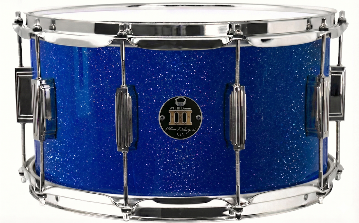 Snare 8" x 14" GALAXY SPARKLE B3 Blue