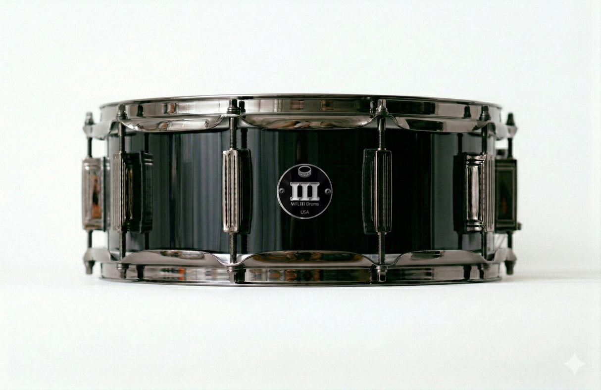 Snare 5.5" x 14" SOLID COLORS Piano Black
