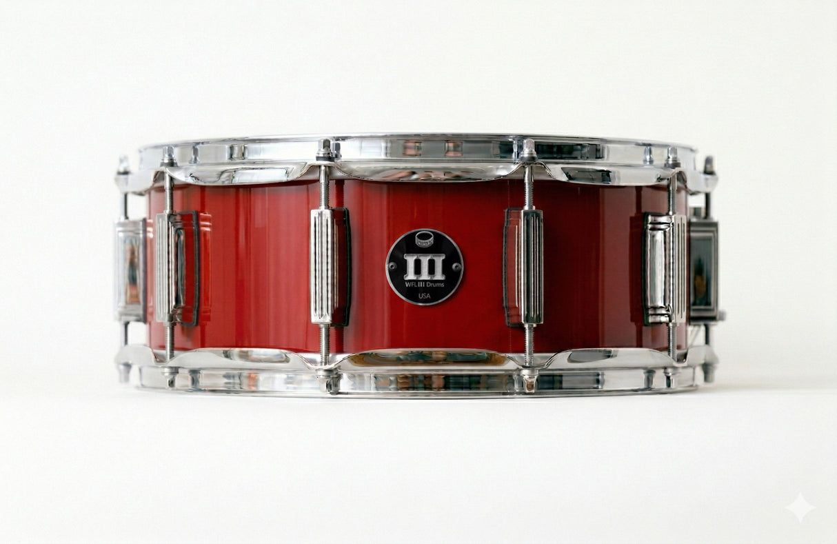 Snare 5.5" x 14" SOLID COLORS Ruby Red