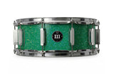 Snare 5.5" x 14" GALAXY SPARKLE Emerald City Green