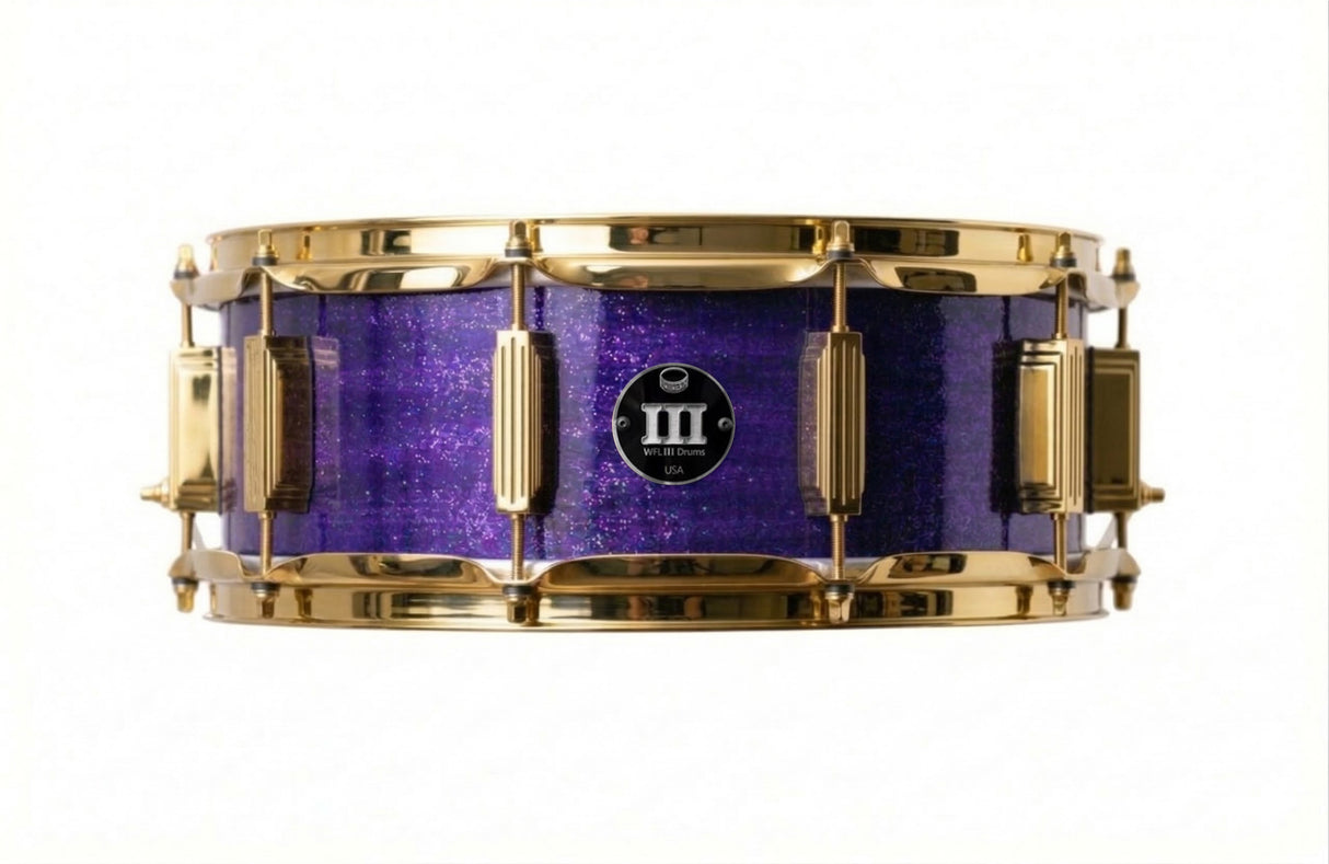 Snare 5.5" x 14" SPARKLE Deep Purple