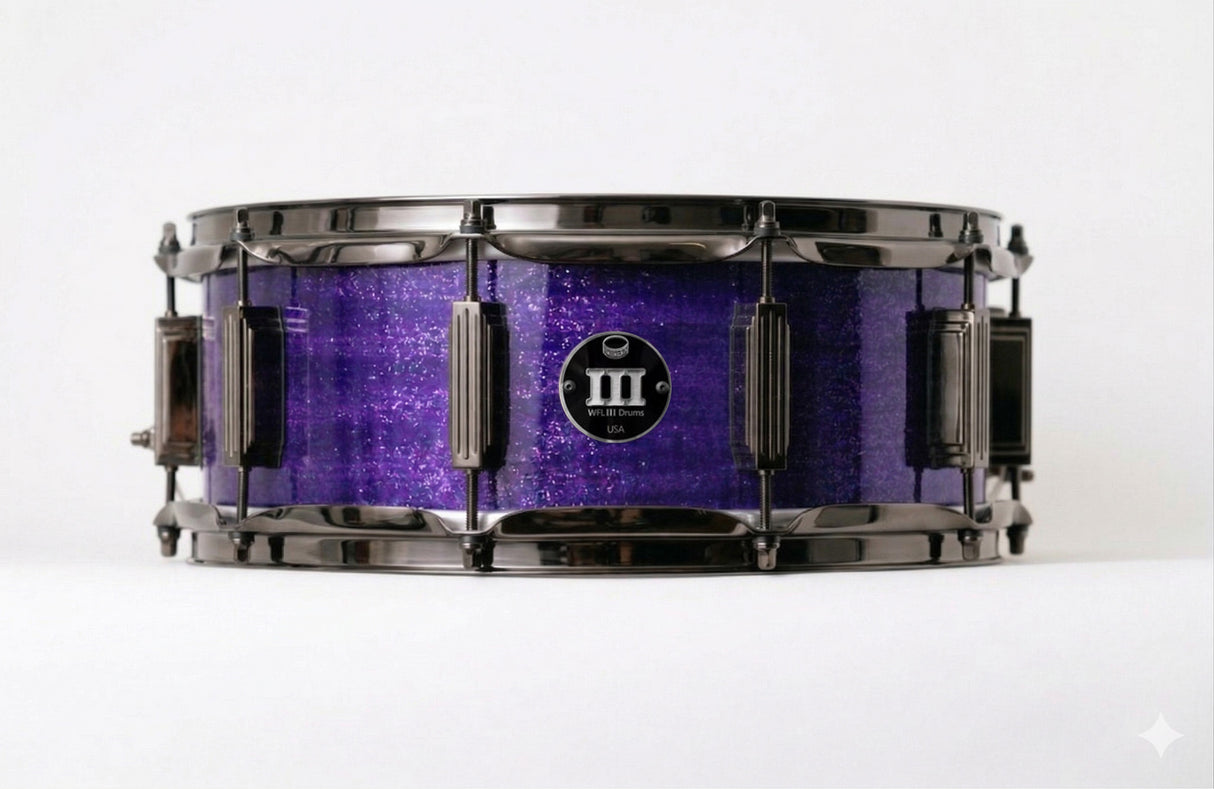 Snare 5.5" x 14" SPARKLE Deep Purple
