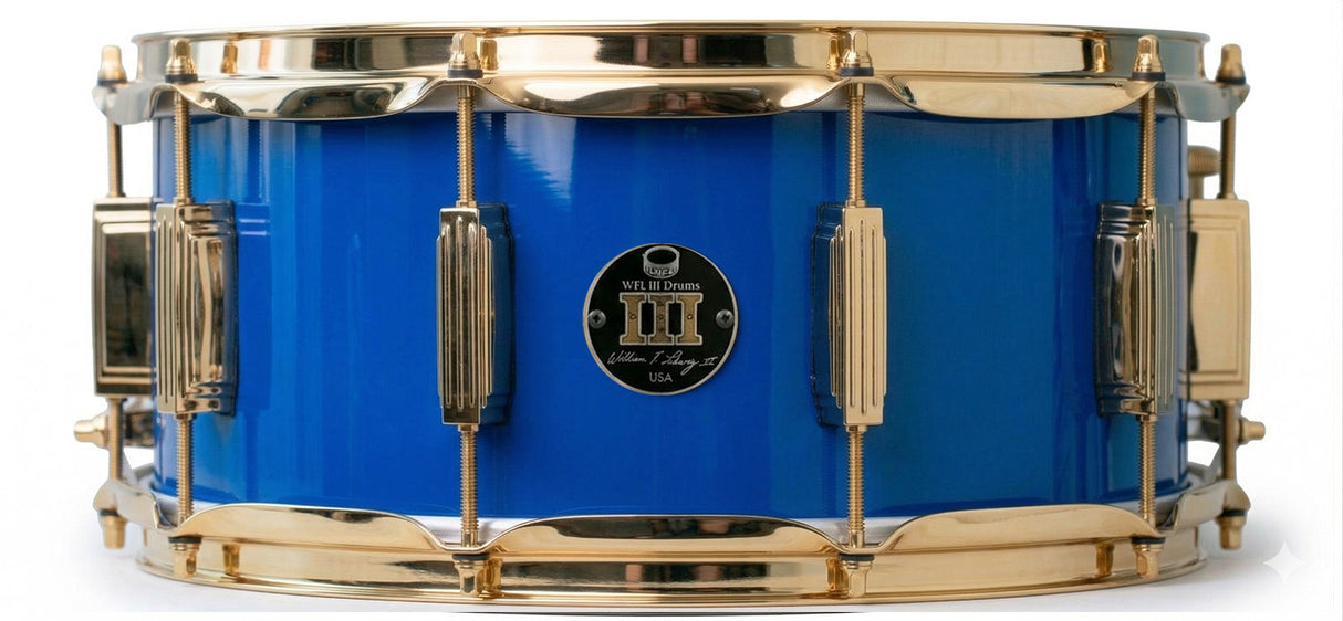 Snare 6.5" x 14" SOLID COLORS B3 Blue