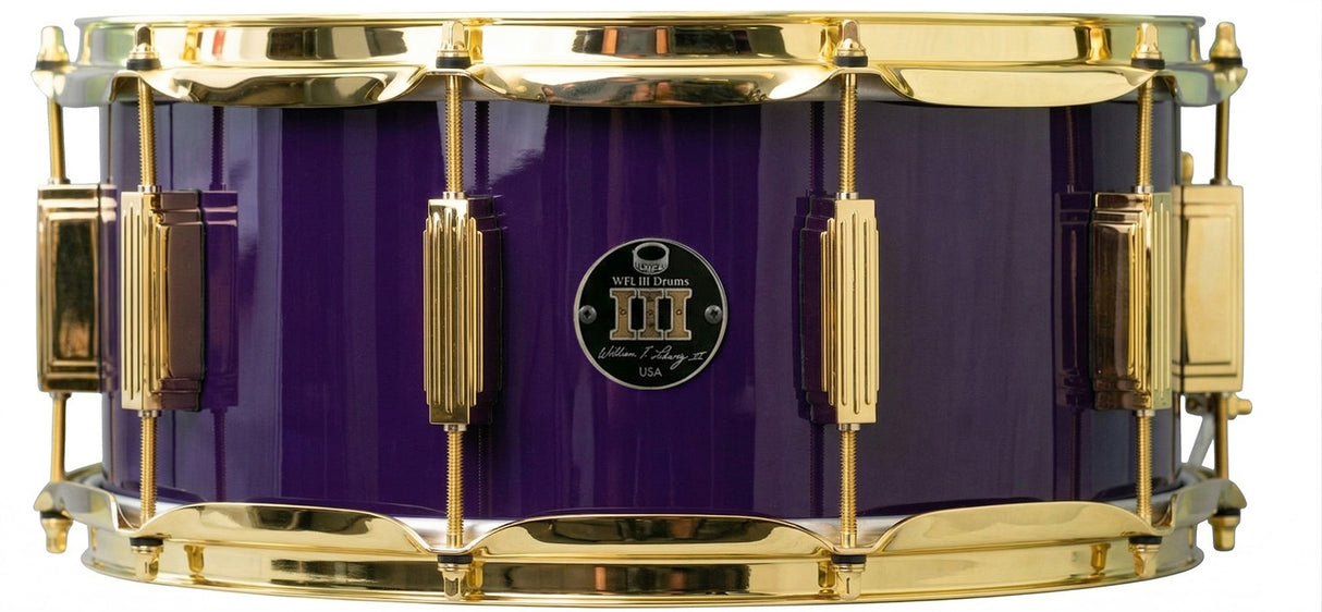 Snare 6.5" x 14" SOLID COLORS Deep Purple