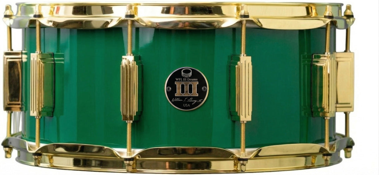 Snare 6.5" x 14" SOLID COLORS Emerald City Green