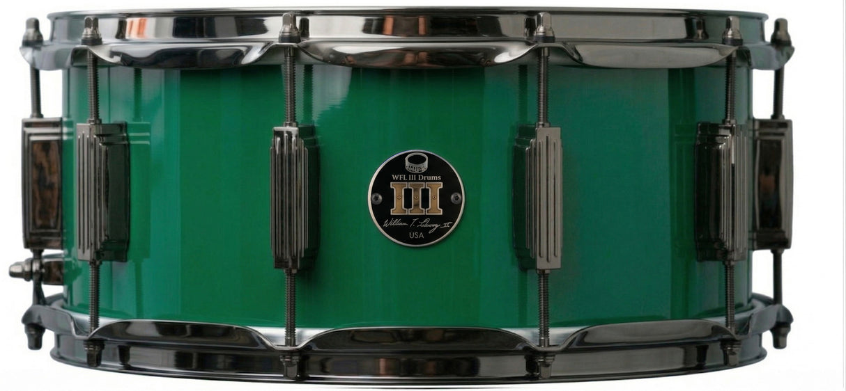 Snare 6.5" x 14" SOLID COLORS Emerald City Green