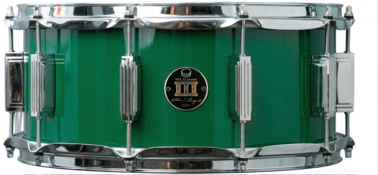 Snare 6.5" x 14" SOLID COLORS Emerald City Green