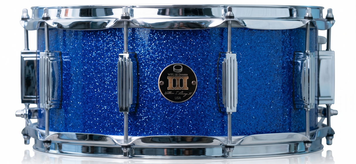 Snare 6.5" x 14" SPARKLE B3 Blue