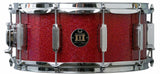 Snare 6.5" x 14" GALAXY SPARKLE Ruby Red