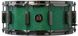 Snare 6.5" x 14" GALAXY SPARKLE Emerald City Green