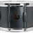 Snare drum with a glossy finish on a white background