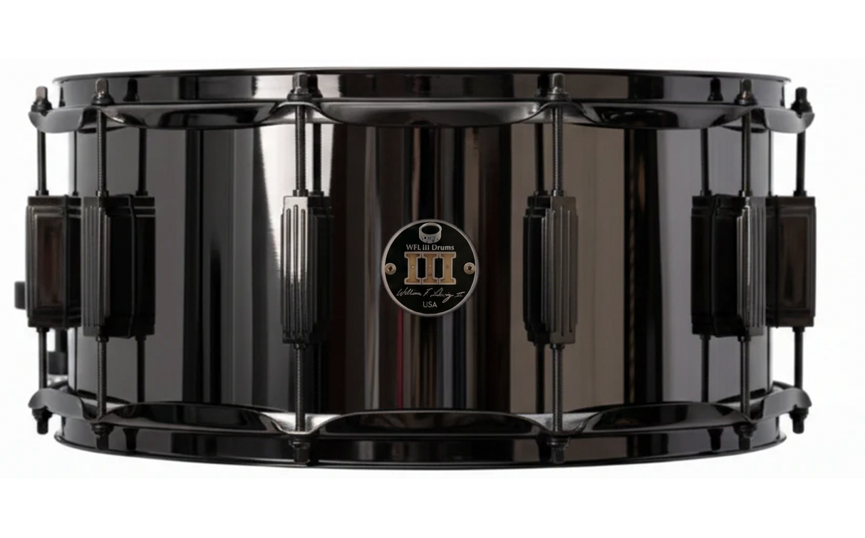 Snare 6.5" x 14" Snare Drum - Black Nickel Over Brass