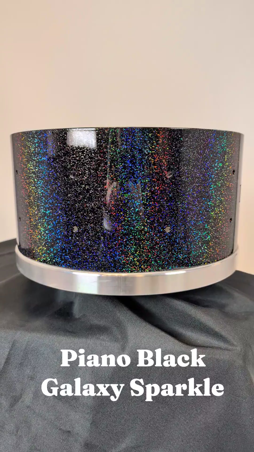 Bass Drum 20" GALAXY SPARKLE Piano Black
