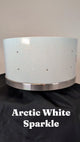 Rack tom 8" x 10" SPARKLE Arctic White