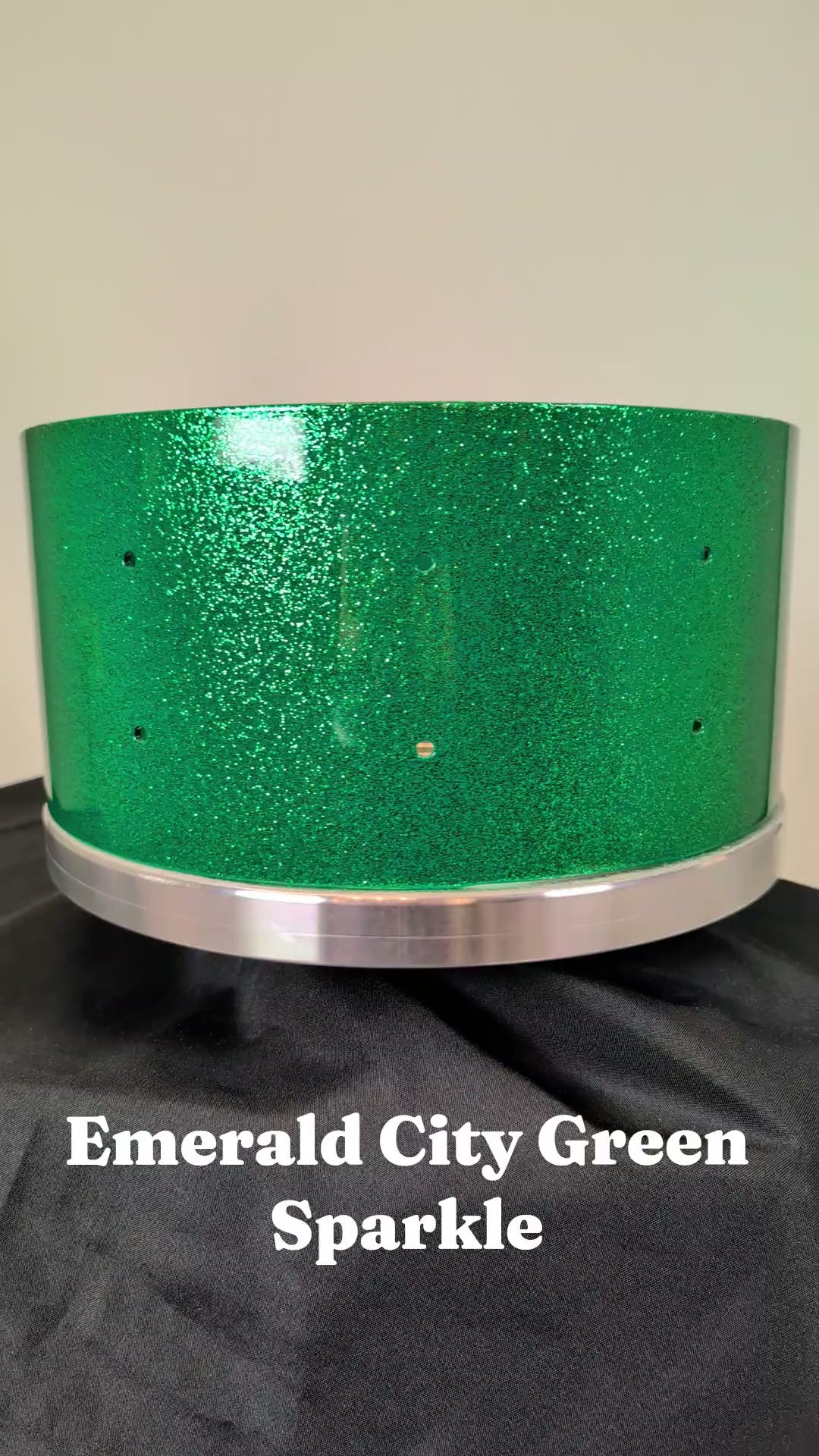 Bass Drum 22" SPARKLE Emerald City Green