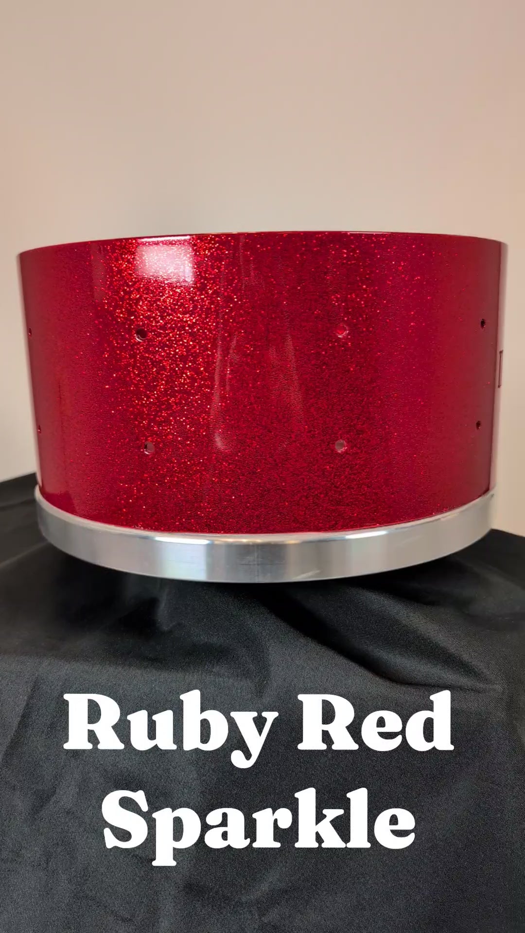 Bass Drum 22" SPARKLE Ruby Red