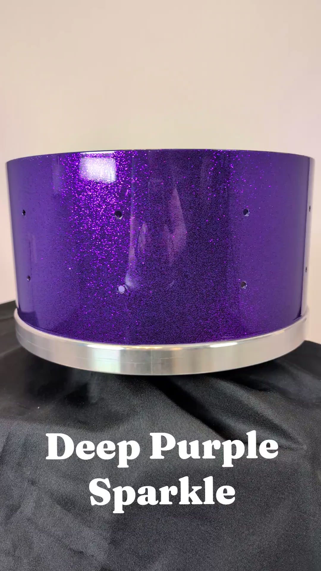 Snare 5.5" x 14" SPARKLE Deep Purple